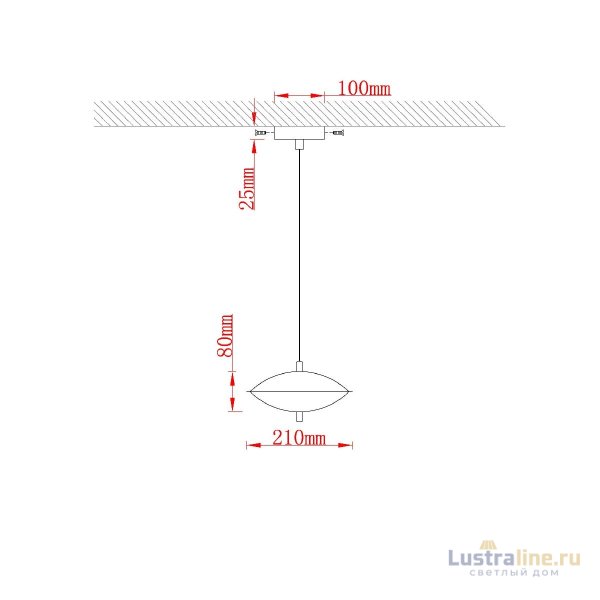 Подвесной светильник Arte Lamp Andromeda A2089SP-6GO