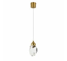 Подвесной светильник Indigo Cristallo 12053/1P Brass V000132L Подвесной светильник Indigo Cristallo 12053/1P Brass V000132L