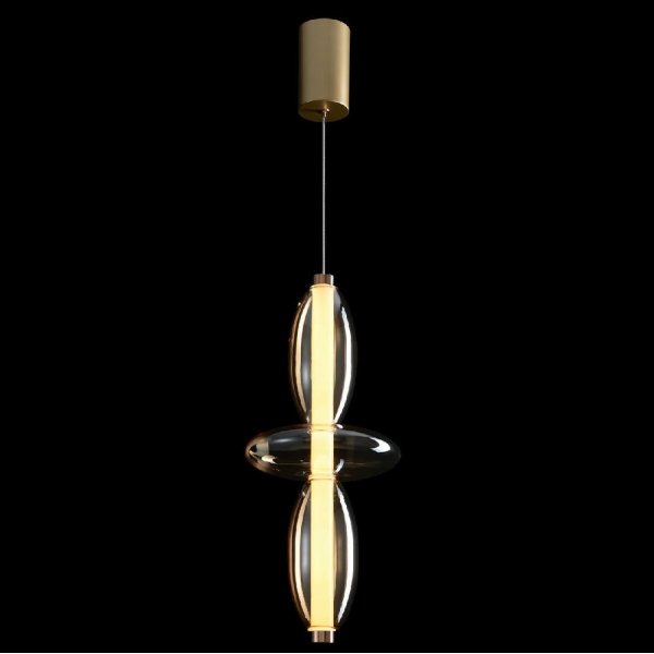 Подвесной светильник Crystal Lux QUASAR SP14W LED AMBER