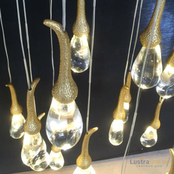 Подвесной светильник Delight Collection Seed OMG07287-1 C1 gold Подвесной светильник Delight Collection Seed OMG07287-1 C1 gold