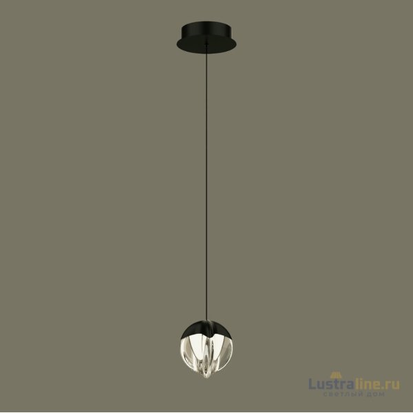 Подвесной светильник Delight Collection MD24001033-1A black/clear Подвесной светильник Delight Collection MD24001033-1A black/clear