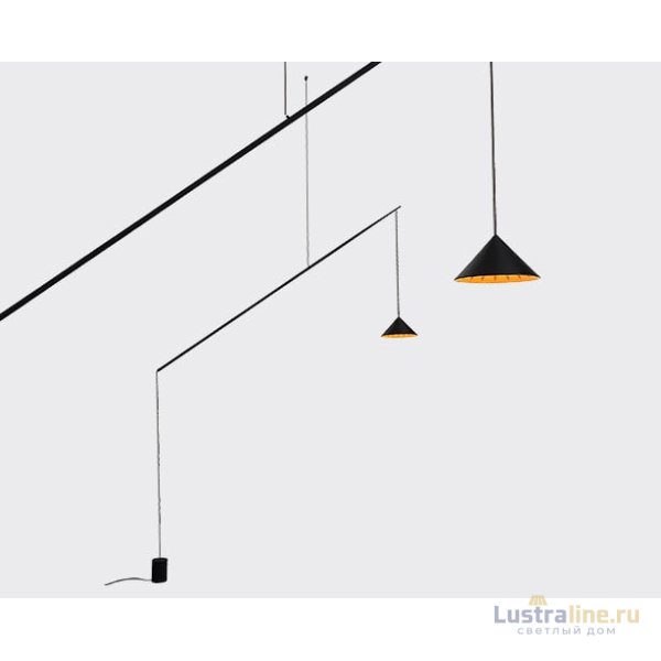 Подвесной светильник Italline IT03-1429 black/orange Подвесной светильник Italline IT03-1429 black/orange