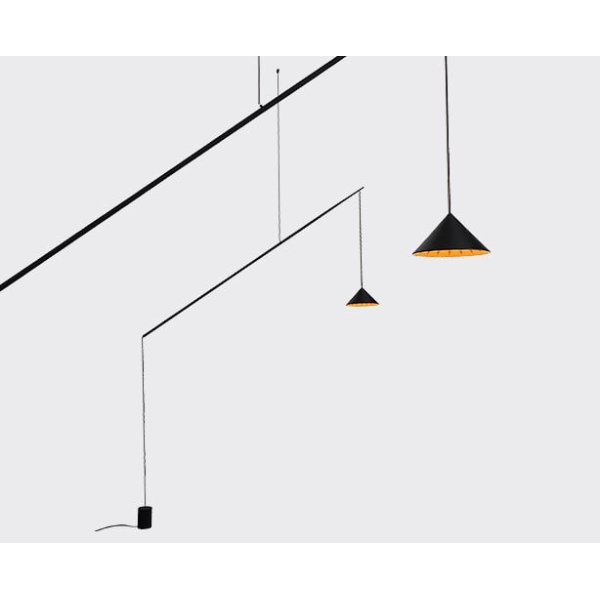 Подвесной светильник Italline IT03-1429 black/orange