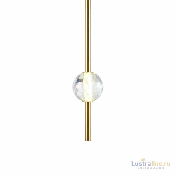 Подвесной светильник Indigo Ciondolo 11066/1P Brass V000170L