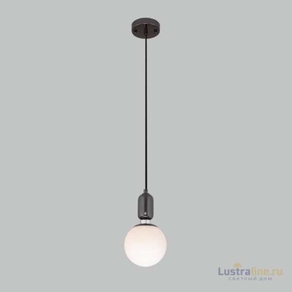 Подвесной светильник Eurosvet Bubble 50151/1 черный жемчуг