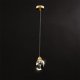 Подвесной светильник Delight Collection Crystal rock II 9701P/1 brass