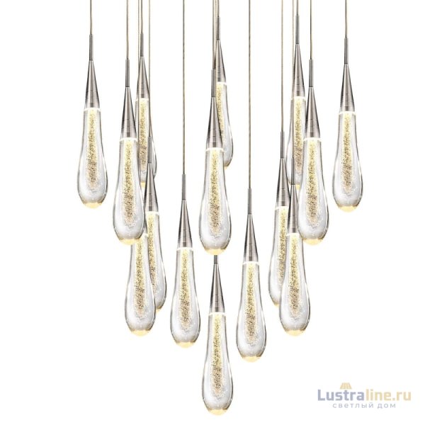 Подвесной светильник Delight Collection Pour MD-023B-15 chrome Подвесной светильник Delight Collection Pour MD-023B-15 chrome