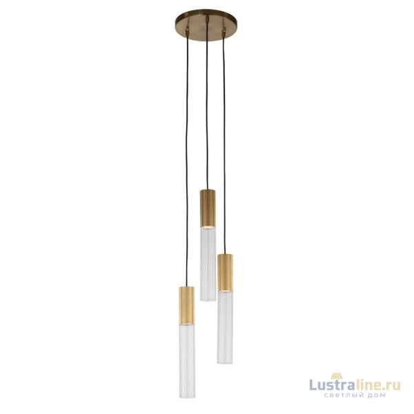 Подвесной светильник Delight Collection Flume MD2045-3A ant.brass Подвесной светильник Delight Collection Flume MD2045-3A ant.brass