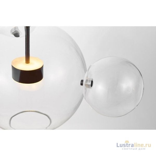 Подвесной светодиодный светильник Lumina Deco Neroni LDP 6016-3+1 BK
