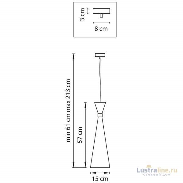Подвесной светильник Lightstar Dumo 816313 Подвесной светильник Lightstar Dumo 816313