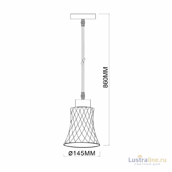Подвесной светильник Escada Carnival 10193/1S Smoke Подвесной светильник Escada Carnival 10193/1S Smoke