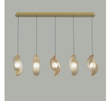 Подвесной светильник Delight Collection MD24030035-5B brass/amber