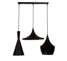 Подвесной светильник Lumina Deco Foggi LDP 7712-3 PR BK Подвесной светильник Lumina Deco Foggi LDP 7712-3 PR BK