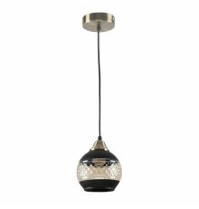 Подвесной светильник IMEX MD.51851-1-P-BK+AB