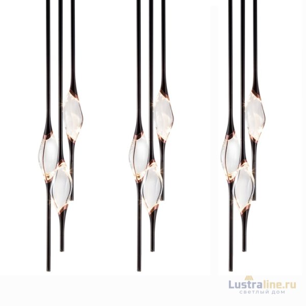 Подвесной светильник Delight Collection Pezzo OM82113-9 pearl black Подвесной светильник Delight Collection Pezzo OM82113-9 pearl black