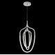 Подвесной светильник Crystal Lux PERA SP50W LED CHROME