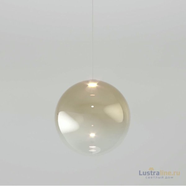 Подвесной светильник Eurosvet Wonder 50230/1 LED янтарный a058631 Подвесной светильник Eurosvet Wonder 50230/1 LED янтарный a058631