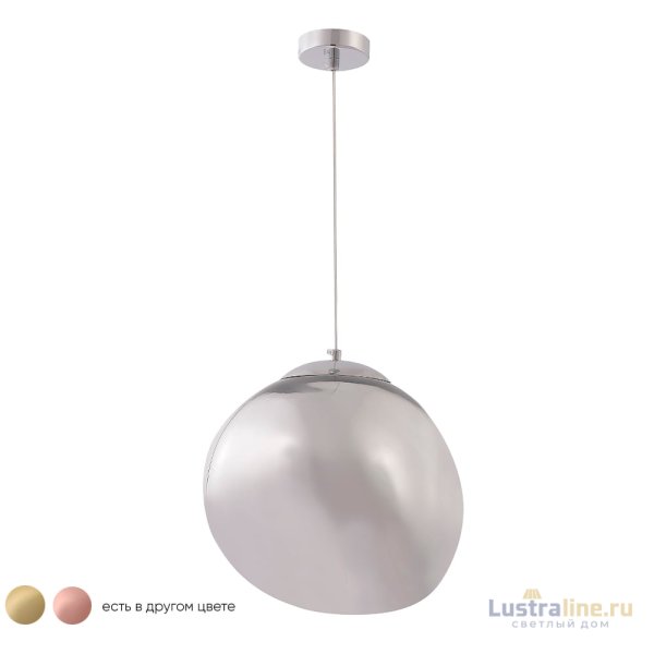 Подвесной светильник Crystal Lux MALAGA SP1 D280 CHROME Подвесной светильник Crystal Lux MALAGA SP1 D280 CHROME