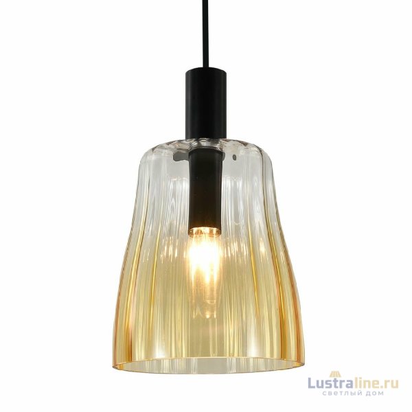 Подвесной светильник Indigo Soave 11047/B/1P Amber V000493