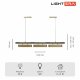 Подвесной светильник Lightera Huron LE118L-3G SMART