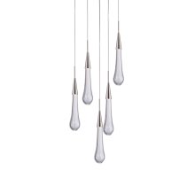 Подвесной светильник Delight Collection Pour MD2060-5A satin nickel