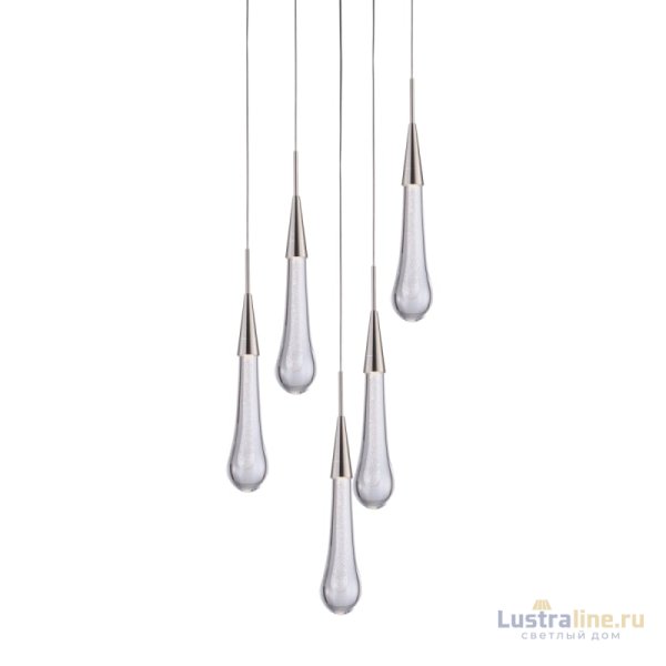 Подвесной светильник Delight Collection Pour MD2060-5A satin nickel