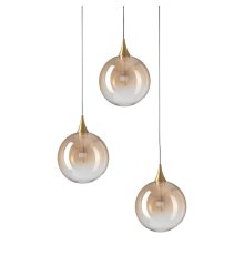 Подвесной светильник Delight Collection MD23001045H-3A brass/champagne