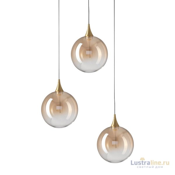 Подвесной светильник Delight Collection MD23001045H-3A brass/champagne Подвесной светильник Delight Collection MD23001045H-3A brass/champagne