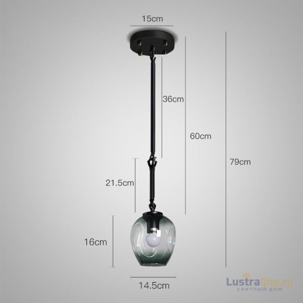 Подвесной светильник ImperiumLoft Adel-One 140490-26 Подвесной светильник ImperiumLoft Adel-One 140490-26