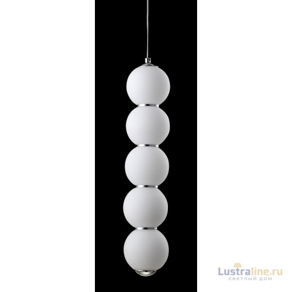 Подвесной светильник Crystal Lux Desi DESI SP5 CHROME/WHITE Подвесной светильник Crystal Lux Desi DESI SP5 CHROME/WHITE