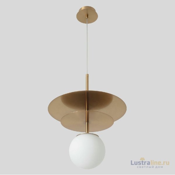 Подвесной светильник Crystal Lux UVA SP1.2 BRASS Подвесной светильник Crystal Lux UVA SP1.2 BRASS