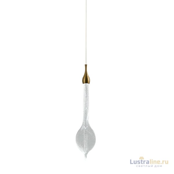 Подвесной светильник Delight Collection OD2433-1 gold/clear Подвесной светильник Delight Collection OD2433-1 gold/clear
