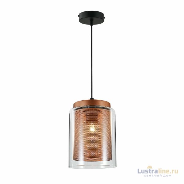 Подвесной светильник Indigo Alleanza 10023/1P Brass V000505 Подвесной светильник Indigo Alleanza 10023/1P Brass V000505