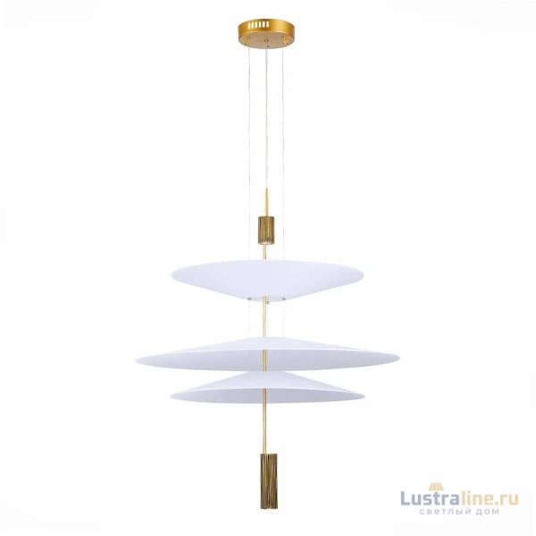 Подвесной светильник Delight Collection 9221P/3 gold/white Подвесной светильник Delight Collection 9221P/3 gold/white