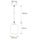 Подвесной светильник Arte Lamp Propus A4344SP-1PB