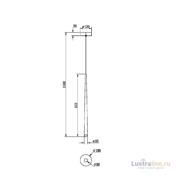 Подвесной светильник Maytoni Cascade MOD132PL-L6BSK Подвесной светильник Maytoni Cascade MOD132PL-L6BSK