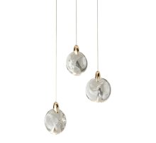 Подвесной светильник Delight Collection OD2440-3 gold/clear Подвесной светильник Delight Collection OD2440-3 gold/clear