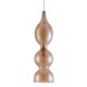 Подвесной светильник Crystal Lux Iris SP1 B Amber