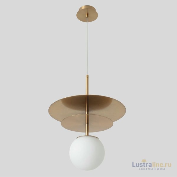 Подвесной светильник Crystal Lux UVA SP1.2 BRASS Подвесной светильник Crystal Lux UVA SP1.2 BRASS