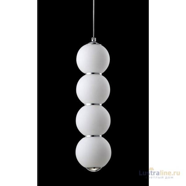 Подвесной светильник Crystal Lux Desi DESI SP4 CHROME/WHITE Подвесной светильник Crystal Lux Desi DESI SP4 CHROME/WHITE