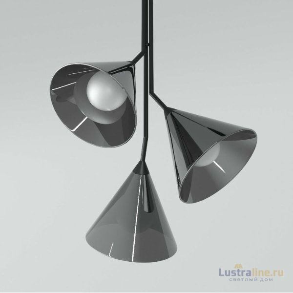 Подвесной светильник Eurosvet Enigma 70161/3 черный a069050