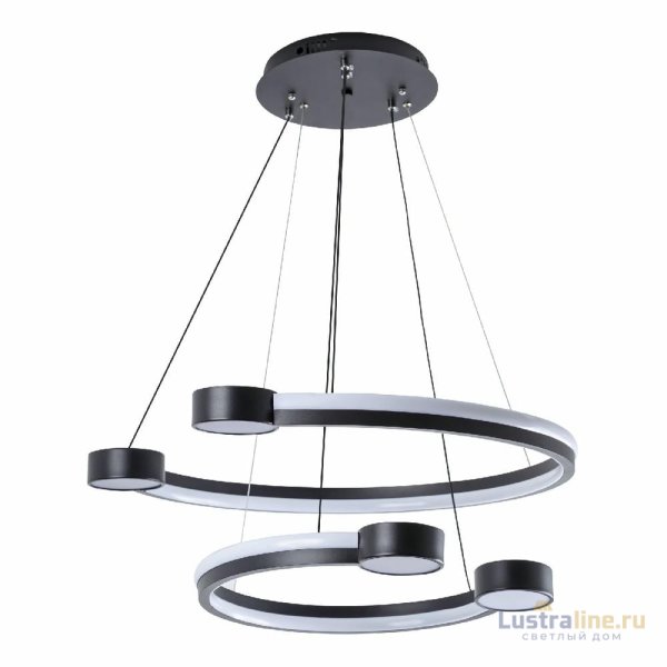 Подвесной светильник LED4U L7100-2 BK Подвесной светильник LED4U L7100-2 BK