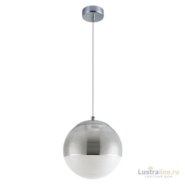 Подвесной светильник Crystal Lux Optima SP1 Chrome D200 Подвесной светильник Crystal Lux Optima SP1 Chrome D200