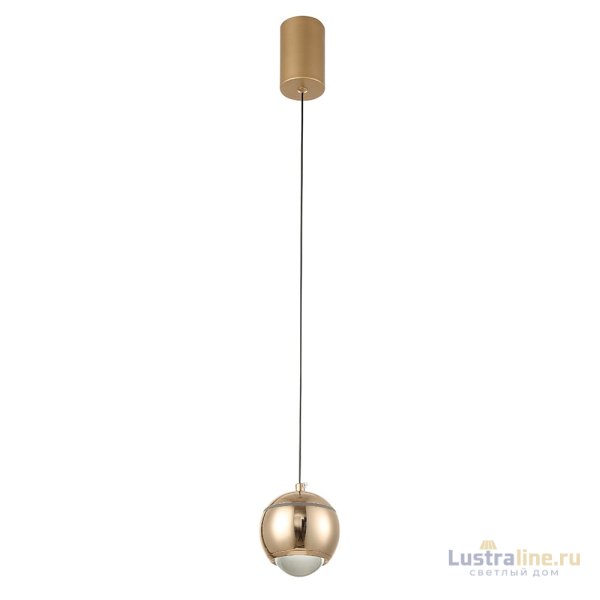 Подвесной светильник Crystal Lux CARO SP LED GOLD