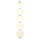 Подвесной светильник Natali Kovaltseva LED LAMPS 81100/5C GOLD WHITE