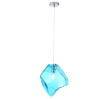 Подвесной светильник Crystal Lux NUESTRO SP1 CHROME/BLUE