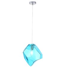 Подвесной светильник Crystal Lux NUESTRO SP1 CHROME/BLUE