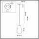 Подвесной светильник Odeon Light Pendant Nave 5098/4LB