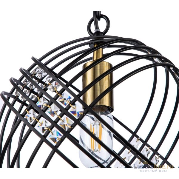 Подвесной светильник Indigo Fresco 10001/1P Black V000103 Подвесной светильник Indigo Fresco 10001/1P Black V000103
