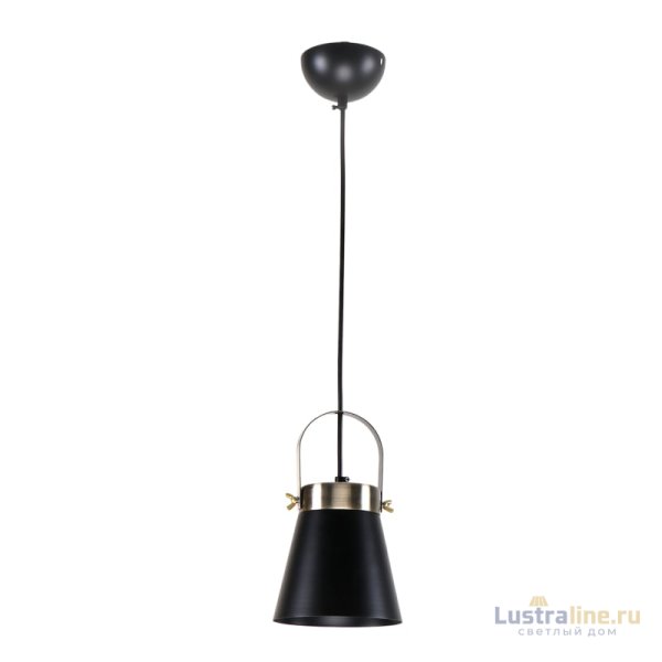Подвесной светильник IMEX MD.3607-1-P BK+AB Подвесной светильник IMEX MD.3607-1-P BK+AB